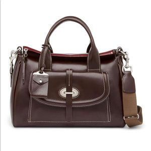 Dooney & Bourke Front Pocket Leather Satch…